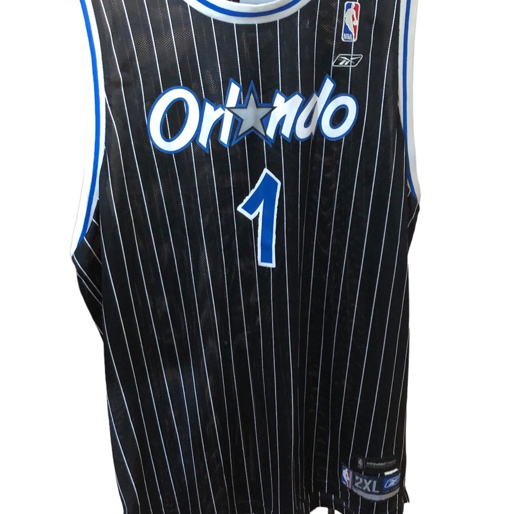 Tracy McGrady Orlando Magic Men’s Size 2XL Reebok NBA Hardwood Classics Jersey